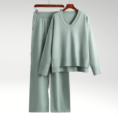 Lenoir™ | Luxe Ensemble deux pièces col V