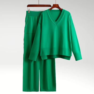 Lenoir™ | Luxe Ensemble deux pièces col V