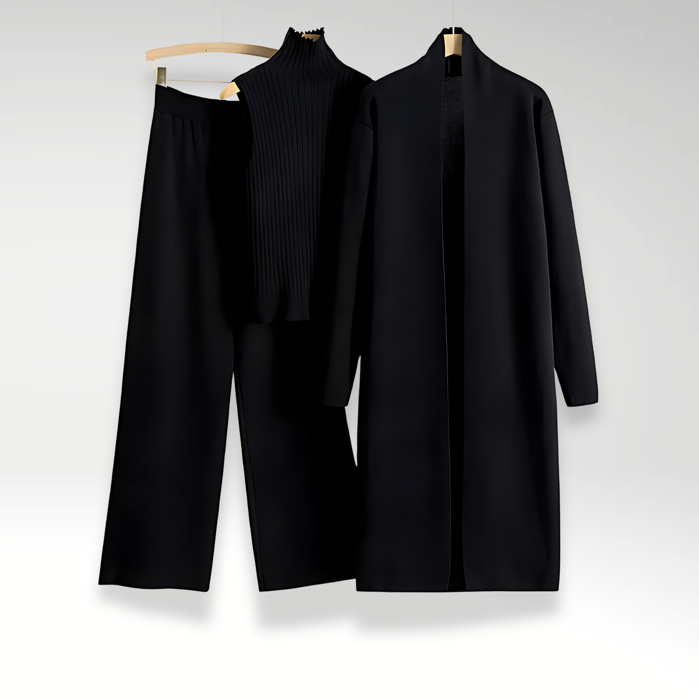 Lenoir™ | Ensemble trois pièces en maille Luxe