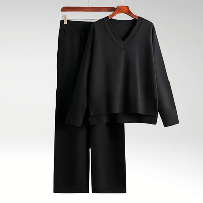 Lenoir™ | Luxe Ensemble deux pièces col V