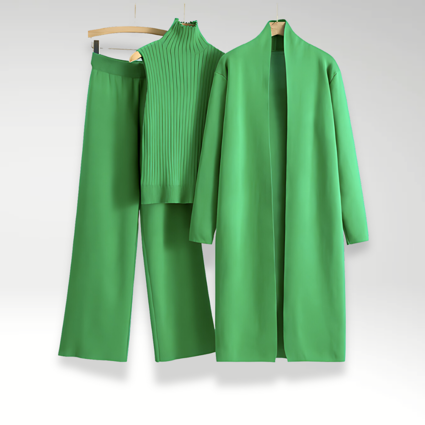 Lenoir™ | Ensemble trois pièces en maille Luxe