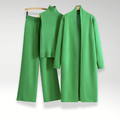 Lenoir™ | Ensemble trois pièces en maille Luxe