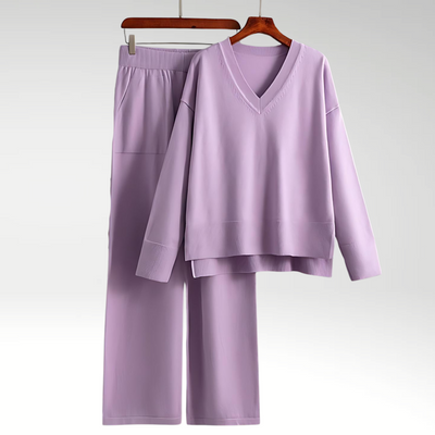 Lenoir™ | Luxe Ensemble deux pièces col V