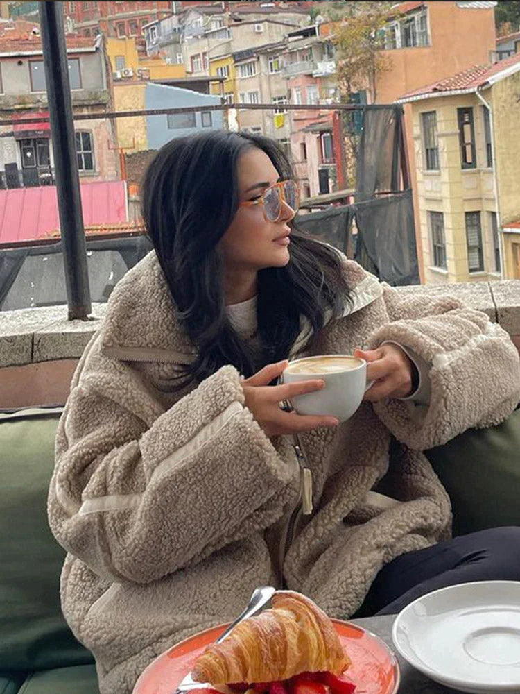 Lenoir™ | Veste Teddyfleece